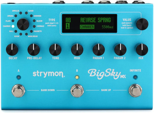 Strymon bigsky reverb pedal - mx,
