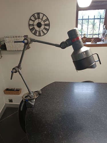 Lampe pince 3 bras - lampe, à