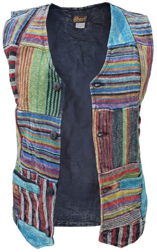 Homme haut patchwork rayé - haut,