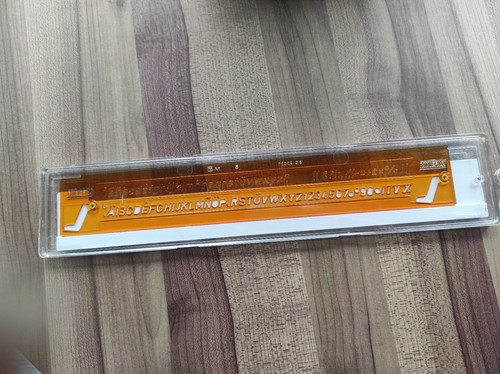 Règle trace lettre - règle, minerva
