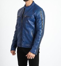 Manteau à rayures latérales