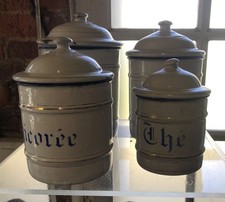 4 Pots A Épices Anciens