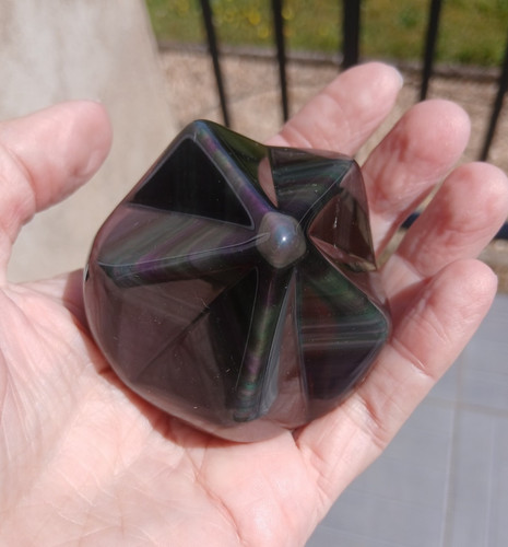 étoile obsidienne oeil - obsidienne,