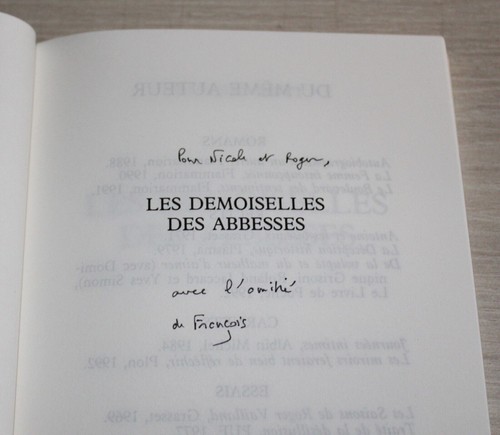 Envoi auteur francois bott - auteur, /