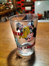 VERRE 9,5 cm AMORA MICKEY ET MINNIE WALT DISNEY (JARV720)