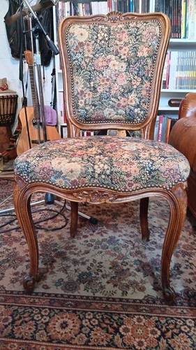 Chaises régence hêtre - 6,