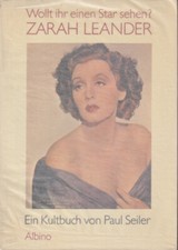 Zarah LEANDER von Paul SEILER 1982 en ALLEMAND