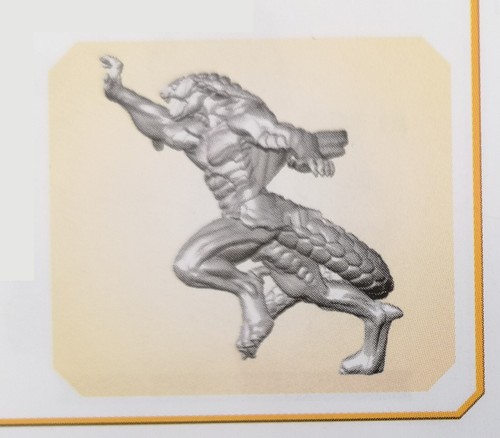Serpent assassin miniature - serpent,