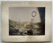 Photographie . Puits  SANTIAGO. Exploitation Puit de Pétrole . Mines