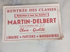 buvard publicitaire librairie