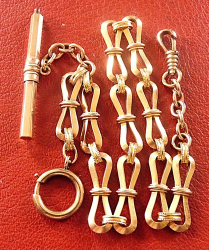 Chaine montre plaqué - chaine, or