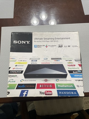 Sony bdp bx520 blu - sony, 3d
