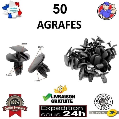 Agrafe rivet de fixation - , agrafe,