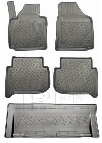 Tapis sol caoutchouc 3d - de, en