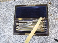 COFRET SEMAINIER DE 7 RASOIR COUPE CHOUX J . NOWILL & SONS SHEFFIELD D ESTAVLISH