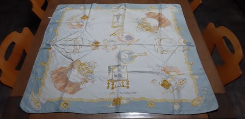 Foulard soie imprimé - en,