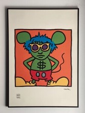 lithographie Keith HARING 50