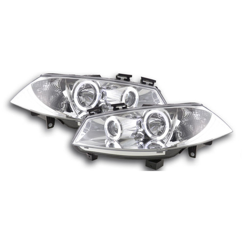 Feux phare avant chrome - 2,