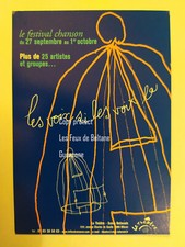 LES VOIX SI LES VOIX LA LE THEATRE MACON FESTIVAL CHANSON  carte postale 