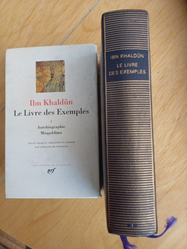 Pléiade ibn khaldun - -, le