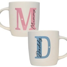 OS Chine 341ml Tasse Câlins Et Kisses Cadeau Emballé Maman Ou Papa