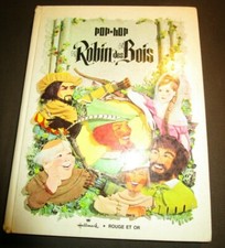 POP-HOP LIVRE ANIME ROBIN DES BOIS COMPLET 1969 HALLMARK NO TINTIN