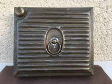 Ancienne bouillotte en métal