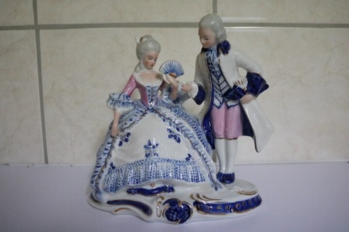 Vintage statuette cobalt - vintage,