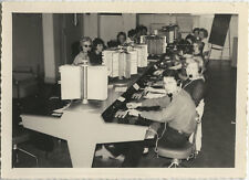 PHOTO ANCIENNE - VINTAGE SNAPSHOT - CURIOSITÉ TRAVAIL STANDARD TÉLÉPHONIQUE 1967