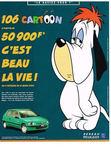 Publicite 1998 peugeot 106 - ,