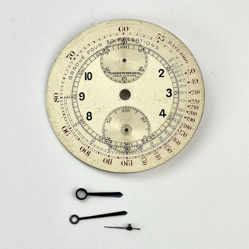 Cadran chronographe girard - cadran,