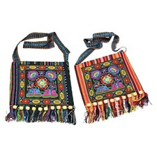 Ethnique Tribal brodé sac à