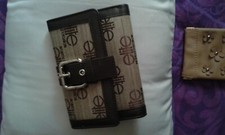 LOT  de porte- feuille noir 