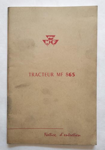 Original french notice - original,