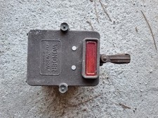 Ancienne lampe de signalisation WONDER type AGRAL lanterne mineur cheminot