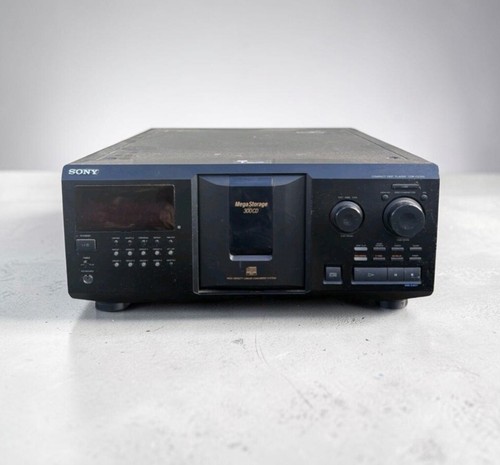 Sony cdp cx355 - sony, megastorage