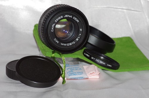 Objectif 50mm carl zeiss - 50mm, f1,8