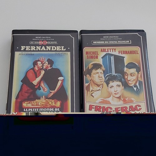 René chateau vidéo lot vhs - rené,