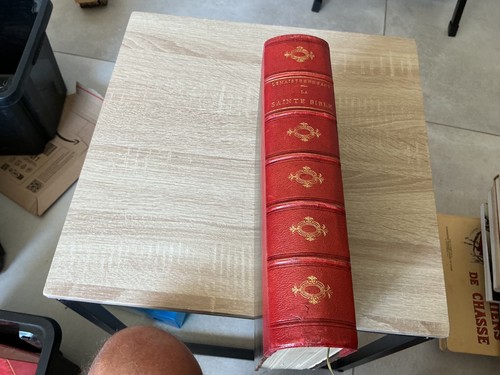 Sainte bible lemaitre de - la,
