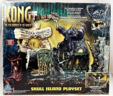 King Kong (2005) - Playmates (Giochi Preziosi) - Skull Island Playset (loose w/b