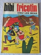 BD BIBI FRICOTIN CHEZ LES INCAS N° 34  1969  Album Jeunesse Joyeuse