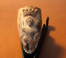 Bruxelles - pipe Manneken-Pis et blason de Bruxelles - Gambier