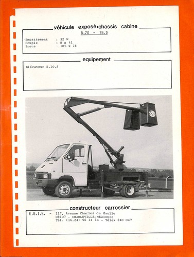 Renault élévateur - renault, 70
