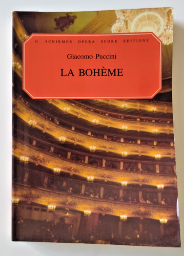 Giacomo puccini boheme - puccini, boheme-