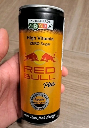Canette red bull - canette,