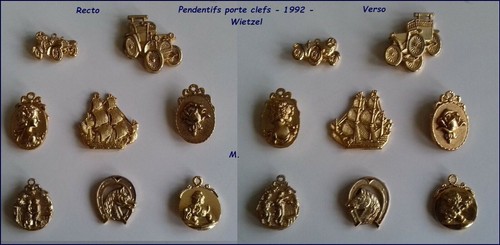 1992 wietzel pendentifs - wietzel,
