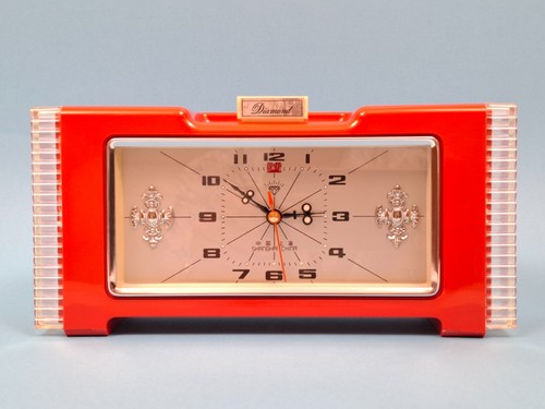 Reveil vintage horloge - vintage, diamond