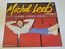 DISQUE VINYLE 33 TOURS MICHEL LEEB A L OLYMPIA L EPICIER  PAS CD 45 DVD CONCERT