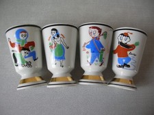 Lot de 4 anciens mazagrans