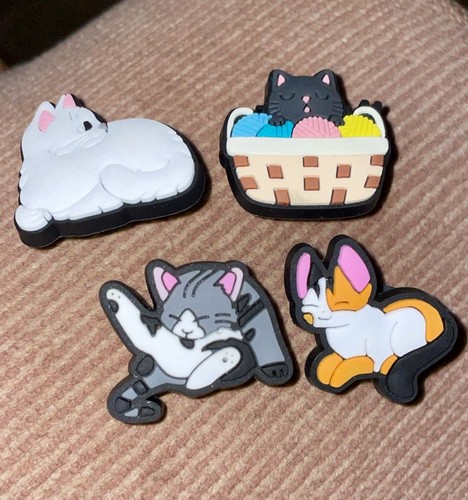 Cat shoe charms plug - shoe,